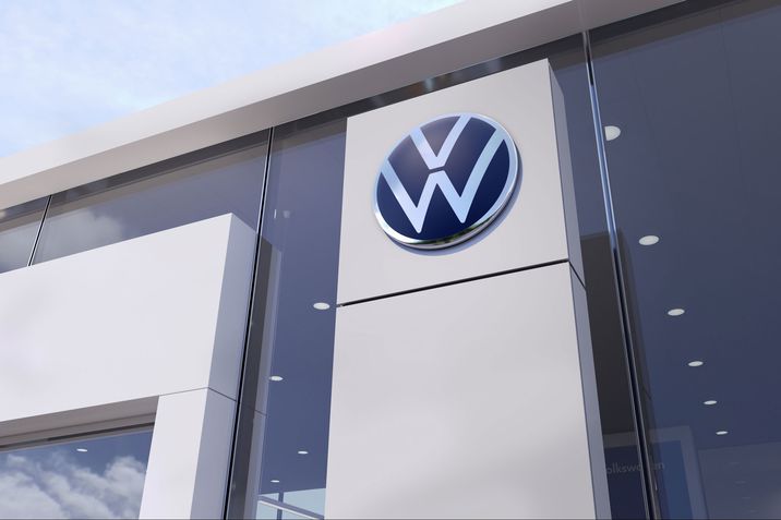 Volkswagen дилърство лого
